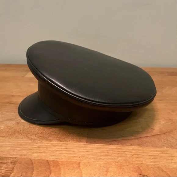 Elegant Moments Leather Hat (OS) - Picture 4 of 9